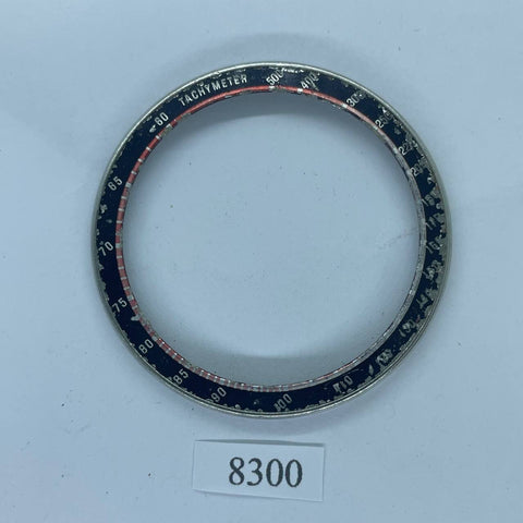 USED SEIKO MENS BEZEL & INSERT FOR 6138 0011 UFO CHRONOGRAPH WATCH BVT08300