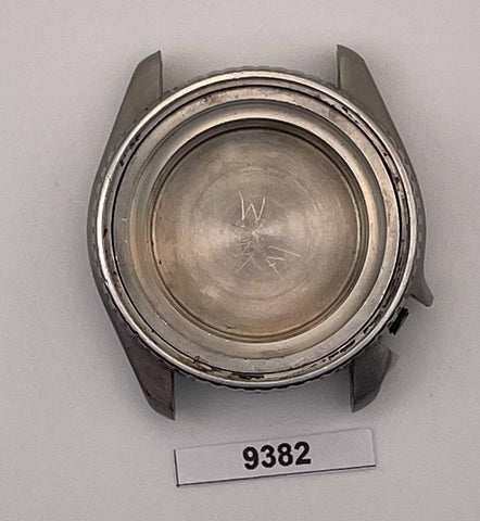 USED VINTAGE SEIKO 4205 MIDSIZED WATCH DIVER CASE BACK COVER BEZEL KIT BVT09382