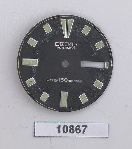 USED VINTAGE SEIKO DIAL FOR 6309 7290 DIVE WATCH BVT010867