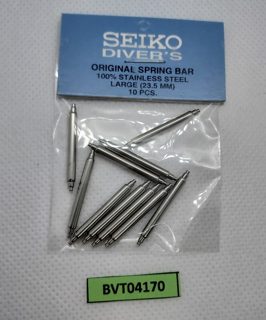 10 PCS SEIKO DIVER SPRING BAR LARGE SS 7002,6309,6306,7S26 0020 SKX007 BVT04170