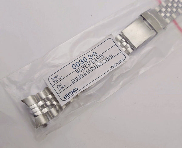 NEW AF SEIKO JUBILEE BRACELET 20mm 7S26 0030 SKX013 WATCH BAND SOLID LINKS