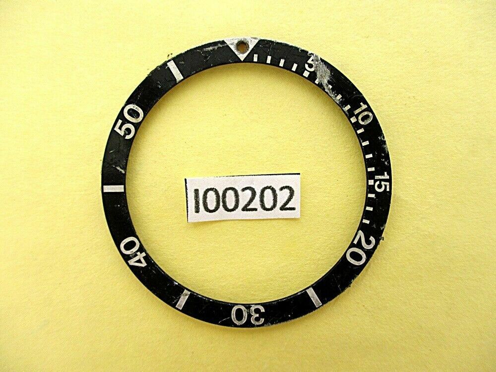 USED VINTAGE CITIZEN BEZEL INSERT FOR NY2300 AND LEFTY MODEL DIVE WATCHES I00202