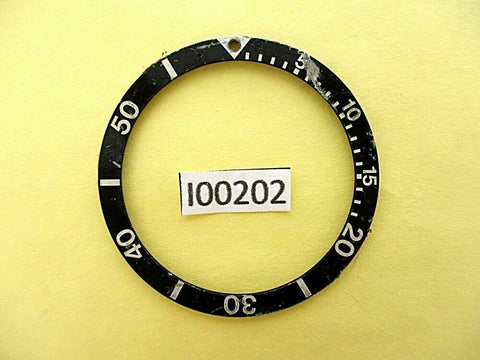 USED VINTAGE CITIZEN BEZEL INSERT FOR NY2300 AND LEFTY MODEL DIVE WATCHES I00202