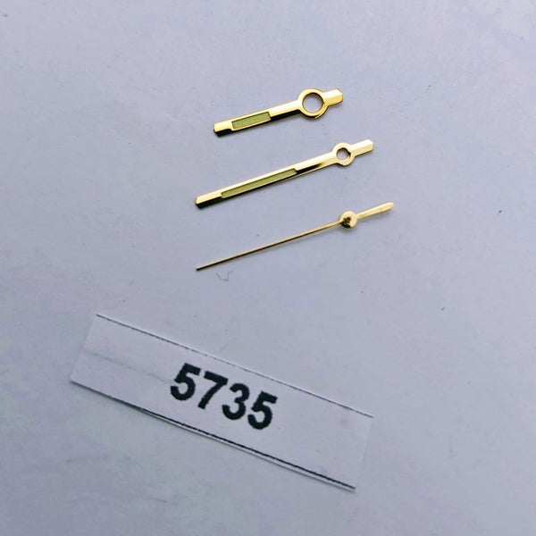 NEW SEIKO BELLMATIC CAL. 4006 GOLD WATCH HANDS 4006-6010/6011 7020 MODELS BT5735