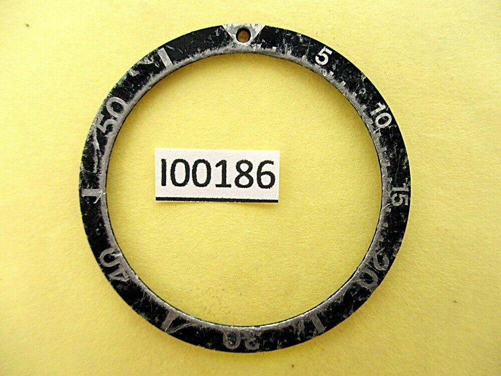 USED VINTAGE CITIZEN BEZEL INSERT FOR NY2300 AND LEFTY MODEL DIVE WATCHES I00186