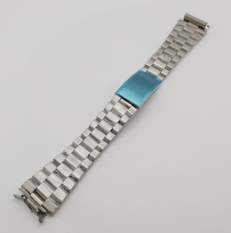 NEW SEIKO KAKUME CHRONOGRAPH 6138-0030 18MM SOLID STAINLESS STEEL BRACELET WATCH