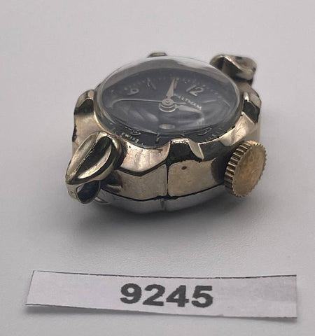 PROJECT FIX ART DECO WALTHAM LEAF LUGS MANUAL WIND COCKTAIL WATCH 9245