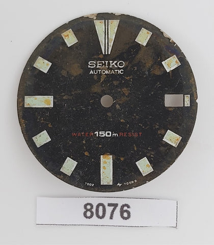 USED VINTAGE SEIKO DIAL FOR 7002 7000 DIVE WATCH BVT08076