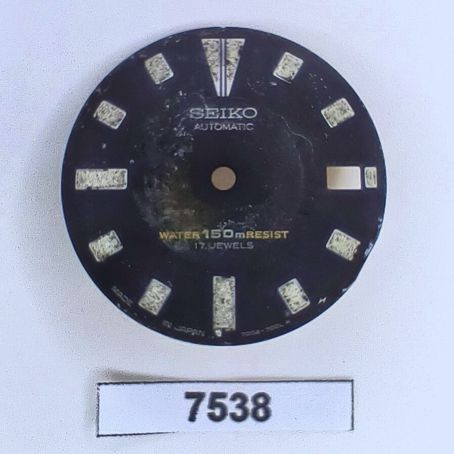 USED VINTAGE SEIKO DIAL FOR 7002 7000 DIVE WATCH BVT07538