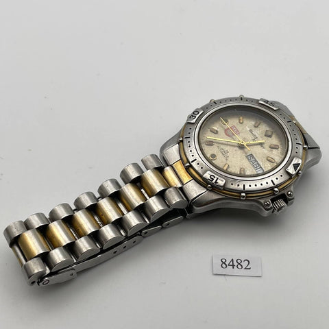 PROJECT TO FIX SWISS MILITARY AUTO GOLD SS MENS DATE WATCH EU SHIP