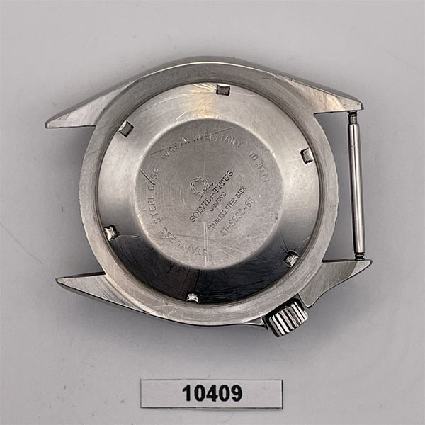 USED RARE VINTAGE SOLVIL TITUS DIVER DIAL MIDCASE CROWN COVER WATCH BVT010409