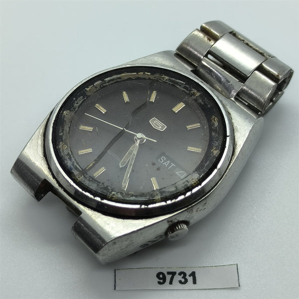 PROJECT TO FIX SEIKO 5 7009 3160 MENS SS AUTO DAY DATE WATCH BVT09731