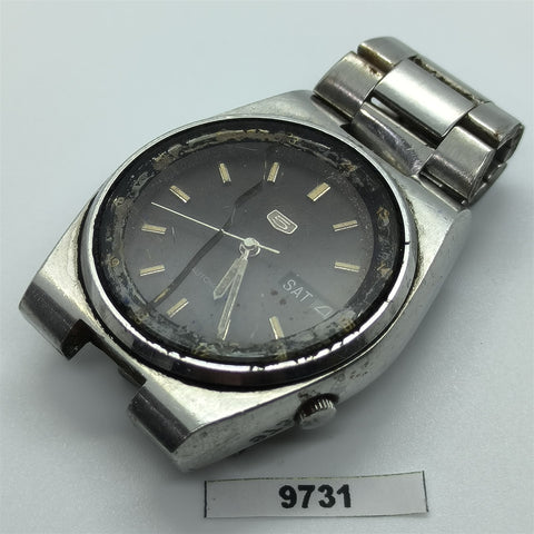 PROJECT TO FIX SEIKO 5 7009 3160 MENS SS AUTO DAY DATE WATCH BVT09731