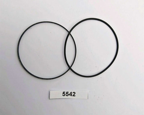 USED VINTAGE LOT OF 2 SEIKO 7002 7000 WATCH GLASS CASE BACK GASKET BVT05542
