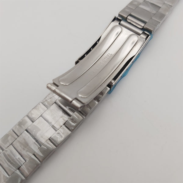 NEW SEIKO KAKUME CHRONOGRAPH 6138-0030 18MM SOLID STAINLESS STEEL BRACELET WATCH