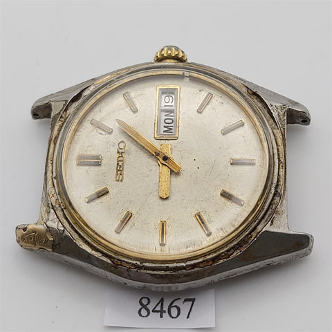 PROJECT TO FIX SEIKO GS GRAND SEIKO 6146 8400 AUTOMATIC MENS DATE WATCH BV0T8467