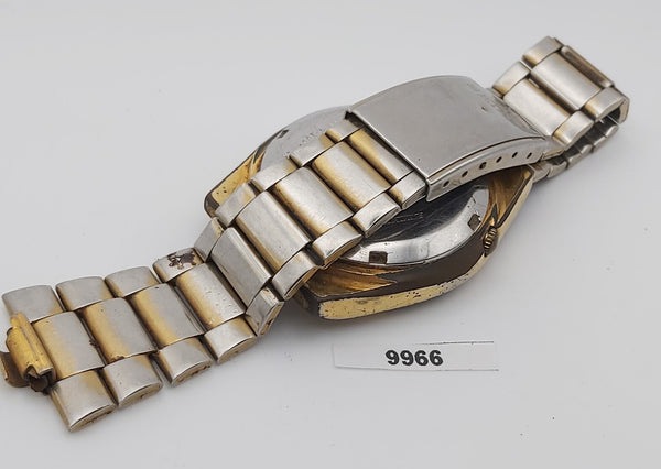 PROJECT TO FIX SEIKO 5 SPORTS 7009 3160 MENS GOLD AUTO DAY DATE WATCH 9966