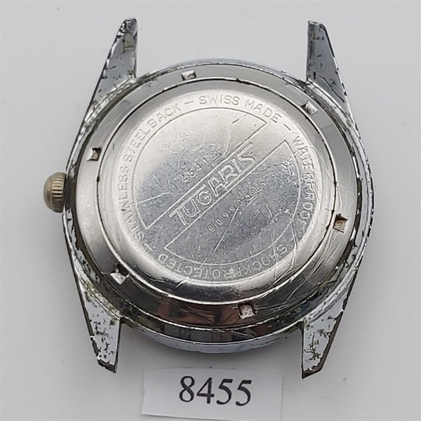 PROJECT TO FIX TUGARIS ARROW DIAL AUTOMATIC WIND ROUND EU SHIP MENS 8455 WATCH