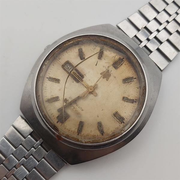 PROJECT TO FIX VINTAGE CITIZEN CRYSTAL 7 MENS SS DAY DATE 40mm WATCH BVT06630