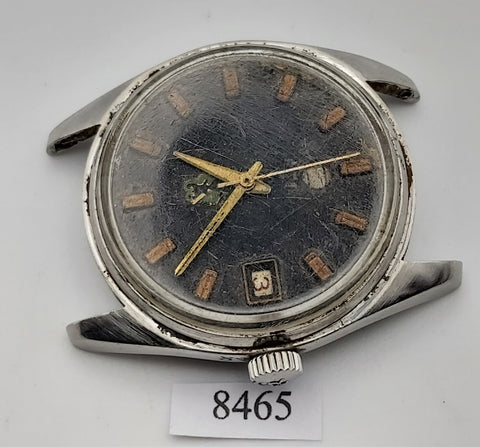 PROJECT TO FIX RADO NEW GREEN HORSE GOLD DATE EU SHIP MENS WATCH 8465