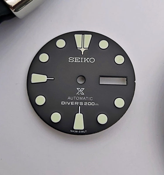 NEW AF SEIKO TURTLE SRP777 BLUE BLACK KIT CASE BEZEL GLASS CROWN STRAP DIAL HAND