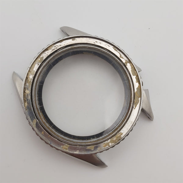 USED RARE VINTAGE SOLVIL TITUS DIVER CASE GLASS BEZEL WATCH KIT BVT6661