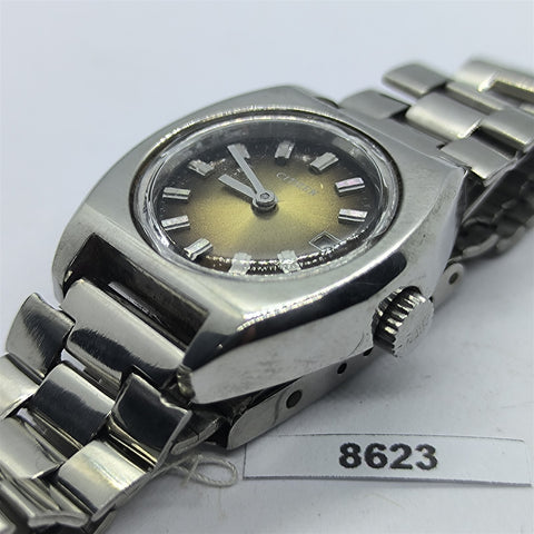 PROJECT TO FIX VINTAGE CITIZEN 64-6172 LADIES DATE WATCH EU SHIP 8623