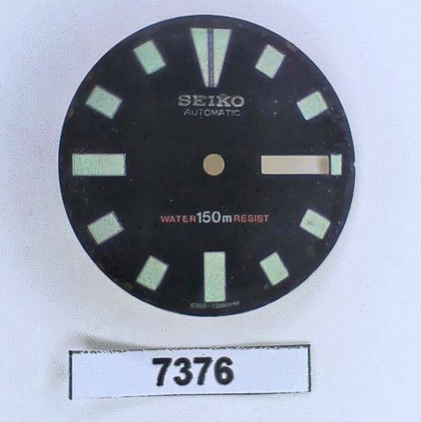 USED VINTAGE SEIKO DIAL FOR 6309 7290 DIVE WATCH BVT07376