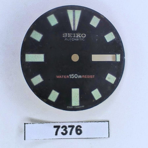 USED VINTAGE SEIKO DIAL FOR 6309 7290 DIVE WATCH BVT07376