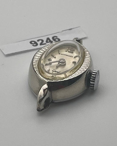 PROJECT TO FIX WITTNAUER ART DECO SS EU SHIP LADIES WATCH 9246