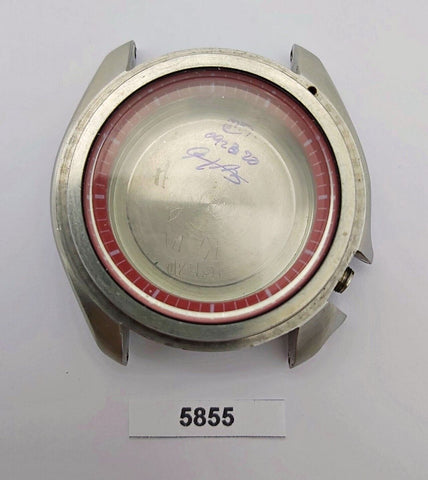USED SEIKO 7002 7000 POLISHED CASE, GLASS, COVER KIT MENS WATCH BVT05855
