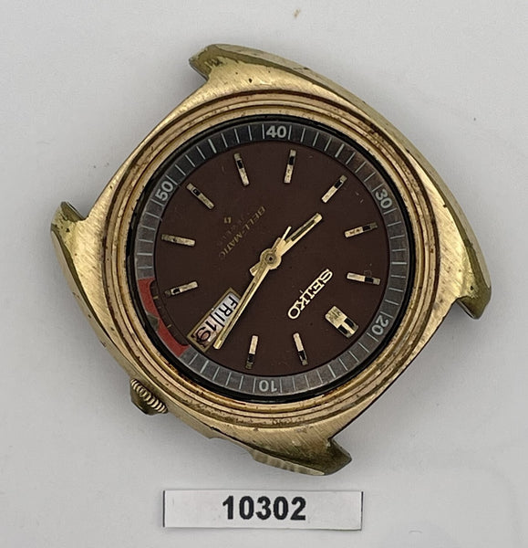 PROJECT FIX SEIKO BELLMATIC 4006 6030 MENS GOLD AUTO DAY DATE WATCH 10302 EU SHP