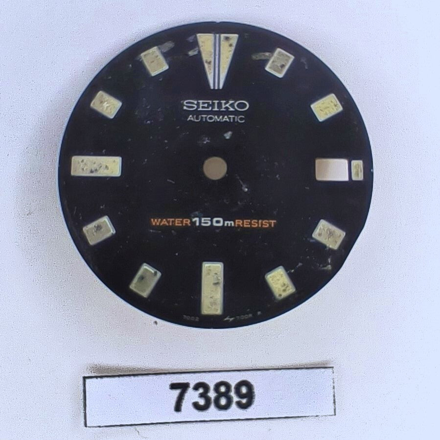 USED VINTAGE SEIKO DIAL FOR 7002 7000 DIVE WATCH BVT07389