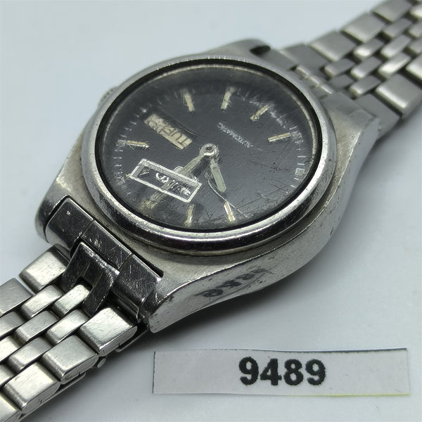 PROJECT TO FIX SEIKO 4206 0600 LADIES SS AUTOMATIC DAY DATE WATCH 9489
