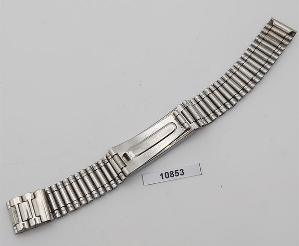 VINTAGE FOLDED USED RADO DIASTAR LADIES STAINLESS STEEL 12mm BAND BVT010853