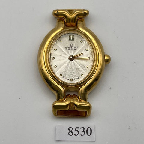 PROJECT TO FIX FENDI LADIES GOLD DIAL GOLD PLATE WATCH EU SHIP WATCH 8530