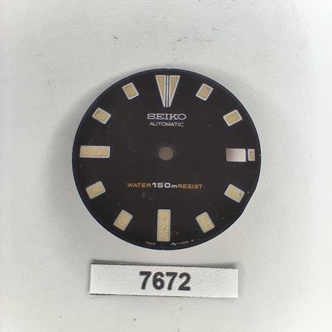 USED VINTAGE SEIKO DIAL FOR 7002 7000 DIVE WATCH BVT07672