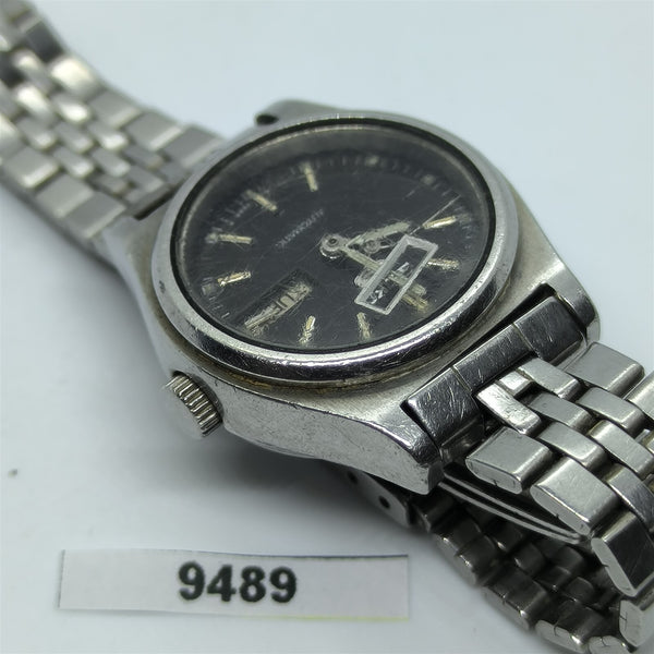 PROJECT TO FIX SEIKO 4206 0600 LADIES SS AUTOMATIC DAY DATE WATCH 9489