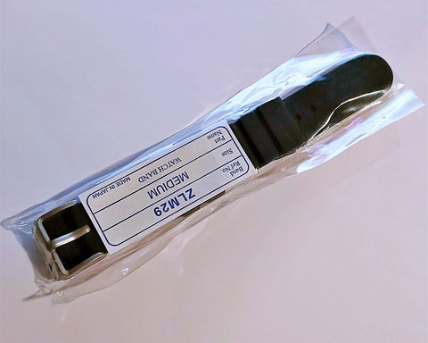 NEW SEIKO BLACK RUBBER STRAP FLAT Z20 BAND 20mm 4205 7S26 0030 0050 SKX013 WATCH