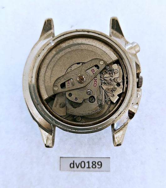 PROJECT TO FIX SEIKO 6139 MENS SS AUTO DAY DATE EU SHIP 781019 WATCH DV00189