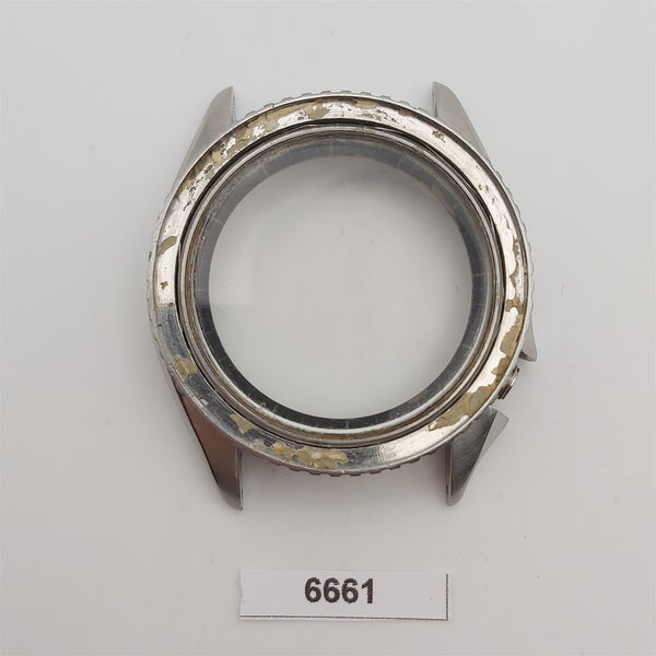 USED RARE VINTAGE SOLVIL TITUS DIVER CASE GLASS BEZEL WATCH KIT BVT6661