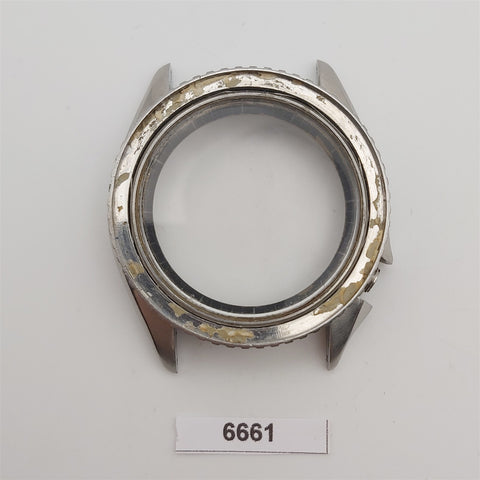 USED RARE VINTAGE SOLVIL TITUS DIVER CASE GLASS BEZEL WATCH KIT BVT6661
