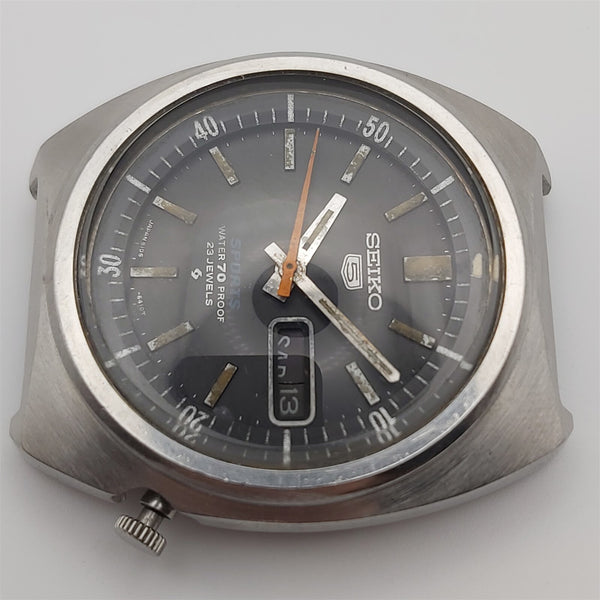 PROJECT TO FIX SEIKO 5 6119 8090 DAY DATE AUTOMATIC MENS EU SHIP SS WATCH 947403