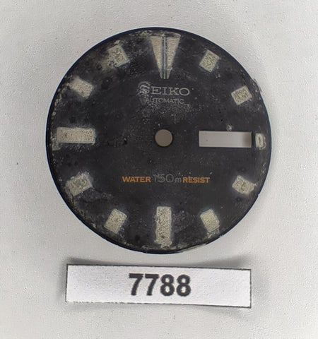 USED VINTAGE SEIKO DIAL FOR 6309 7290 DIVE WATCH BVT07788