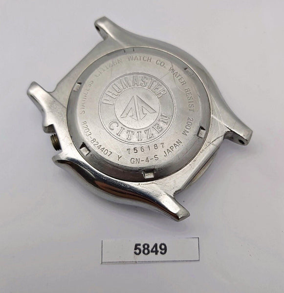 USED CITIZEN PROMASTER LEFTY POLISHED KIT CASE MENS 756187 WATCH BVT05849