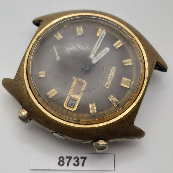 PROJECT TO FIX SEIKO 6139 6102 GOLD MENS CHRONOGRAPH DAY DATE WATCH BVT08737