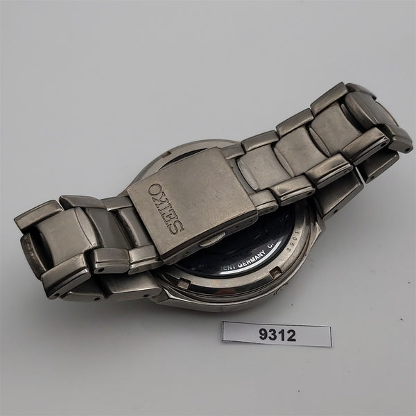 PROJECT TO FIX SEIKO WAVE RADIO CONTROL TITANIUM MENS EU SHIP WATCH 9312