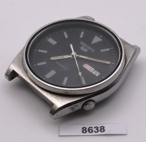 PROJECT TO FIX SEIKO 5 EXPLORER DIAL 6309 9040 MENS AUTO DAY DATE WATCH 8638