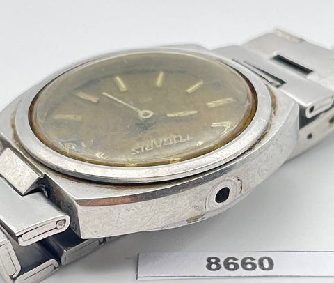 PROJECT TO FIX TUGARIS TROPICAL DIAL AUTOMATIC WIND EU SHIP BOY SIZE WATCH 8660