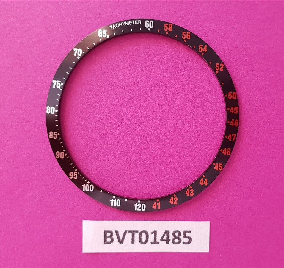NEW FOR SEIKO 7017-6050 "FLY BACK" SPEED TIMER BEZEL INSERT CHRONOGRAPH BVT01485